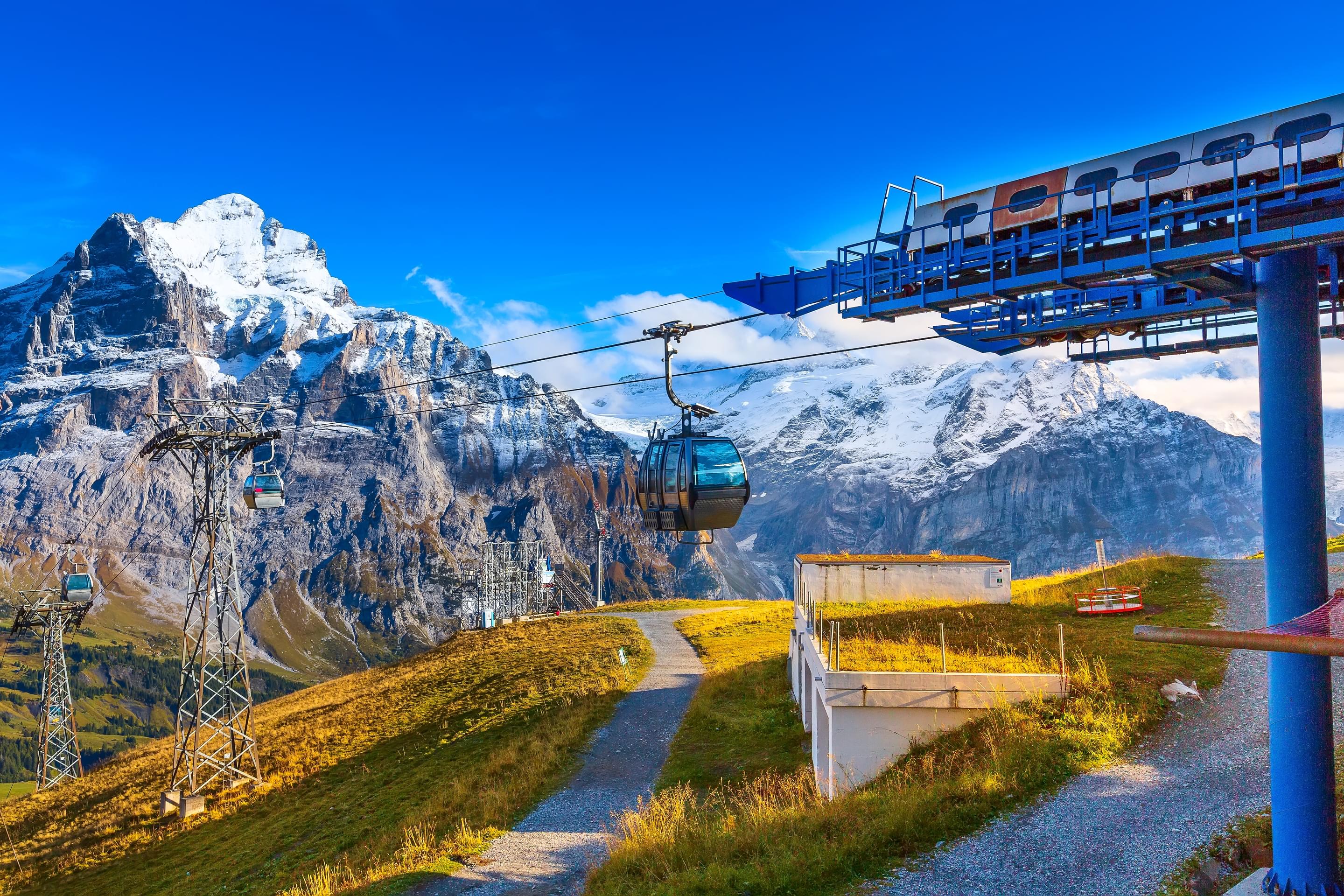 Grindelwald First Cable Car Overview