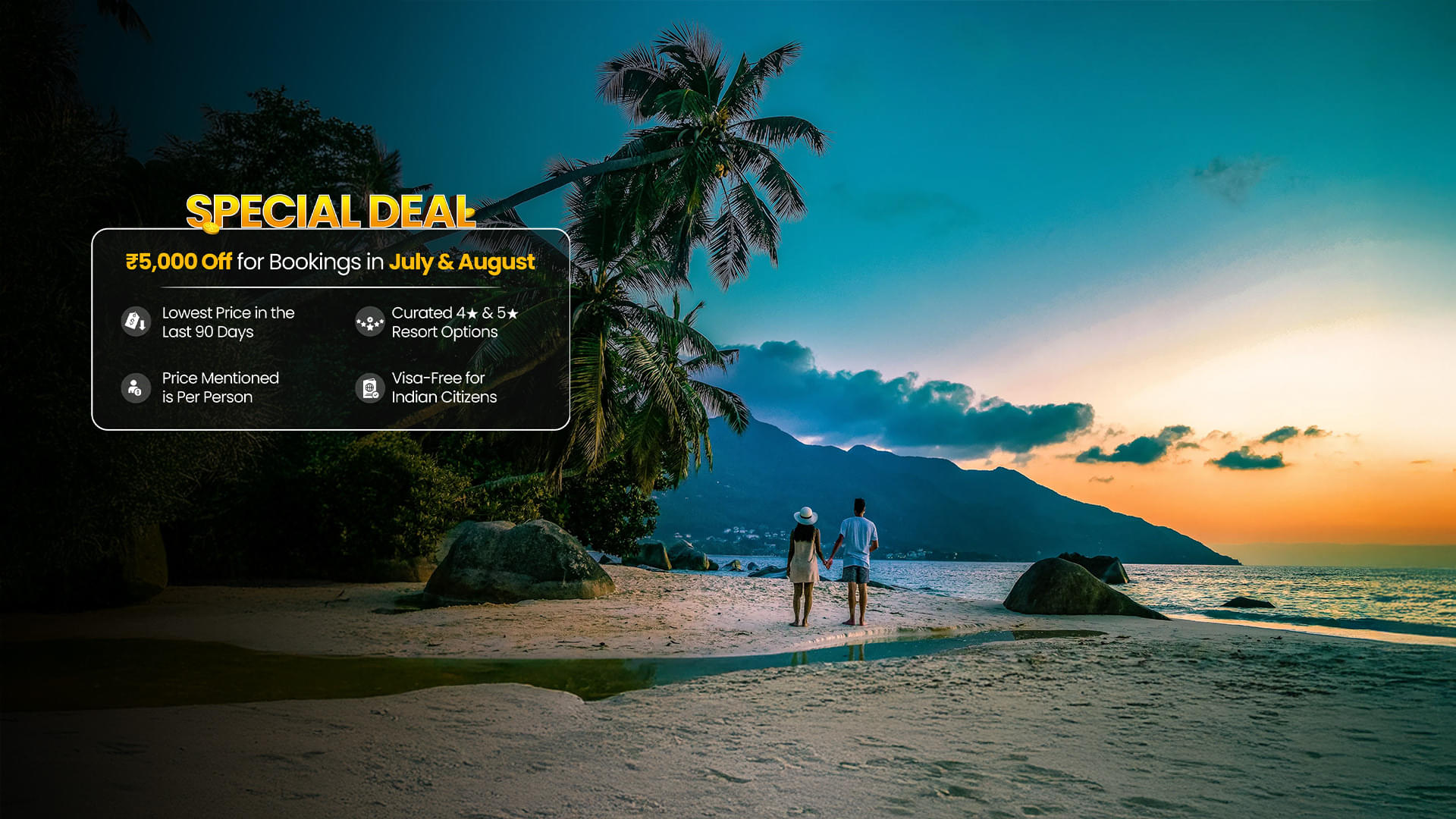 Maldives Tour Packages | Upto 40% Off