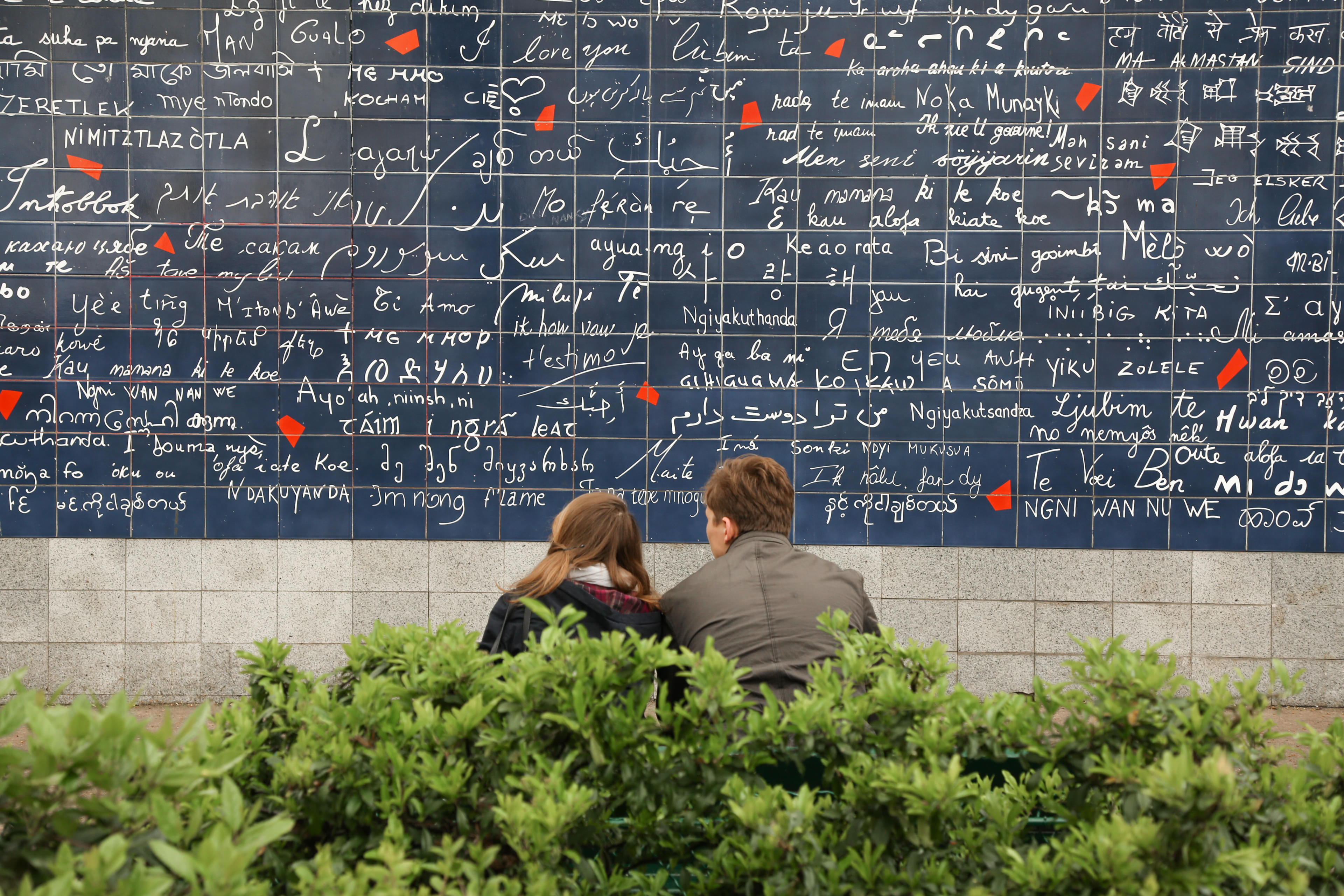 Wall of Love in Paris