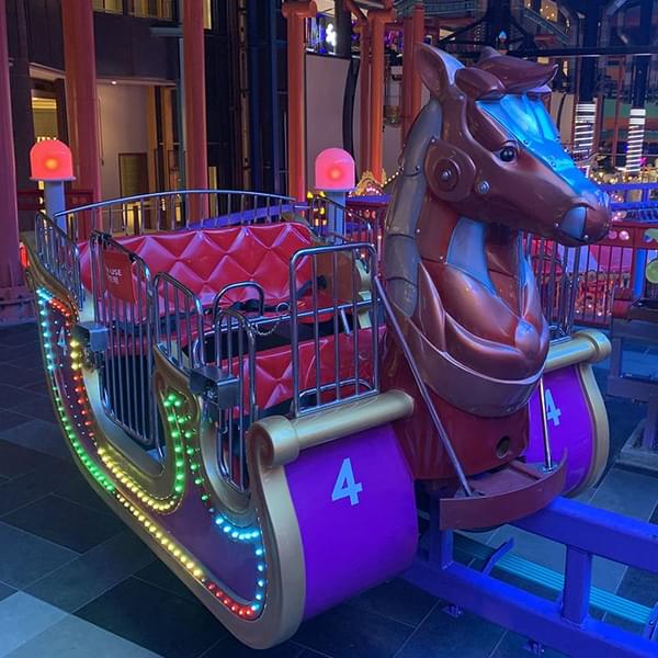 Chariot Cruise Ride at Skytropolis Indoor Theme Park