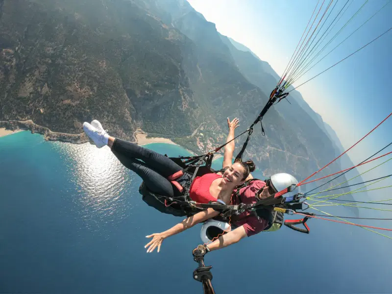 Paragliding In Pondicherry Image