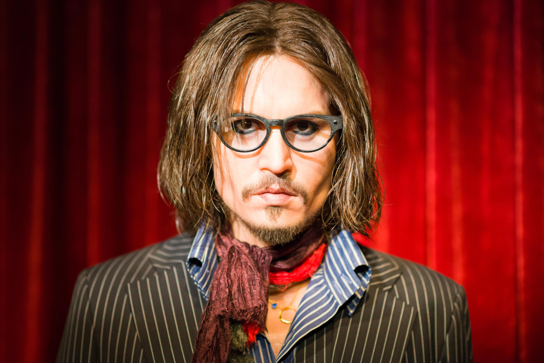See the wax statue of Johnny Depp at Madame Tussauds