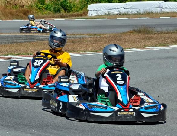 Challenge your friends at Morac Go-karting