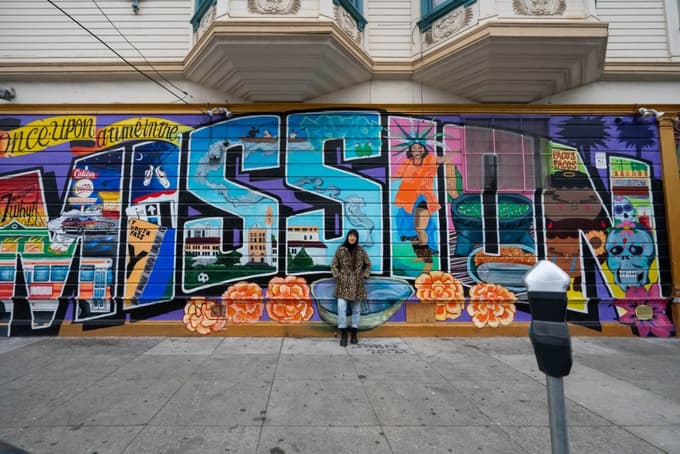 Explore the historic neighbourhood of Mission District