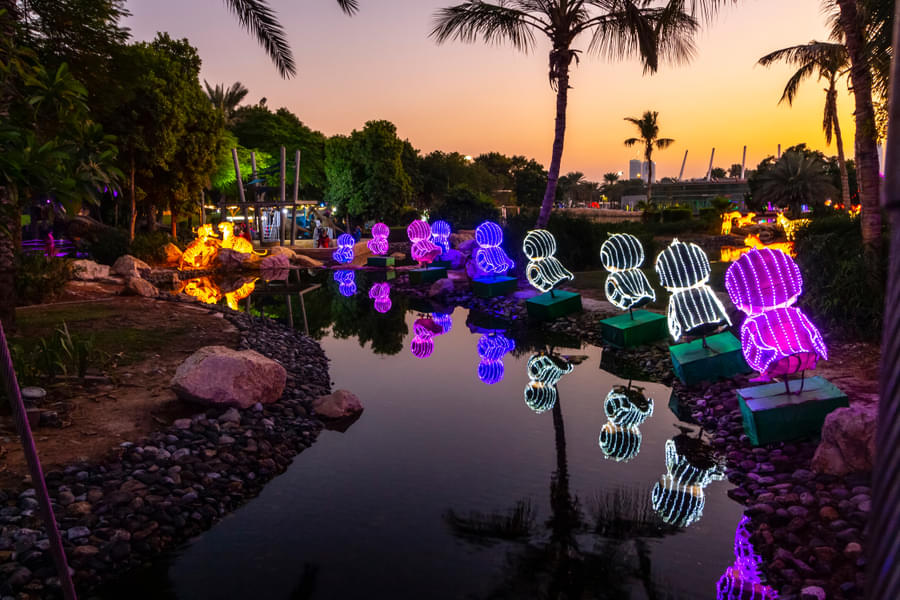 Dubai Garden Glow World of Illumination
