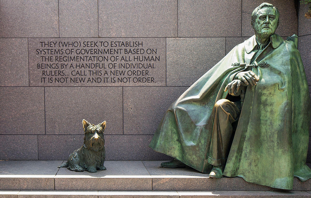 Franklin Delano Roosevelt Memorial, Washington DC Overview