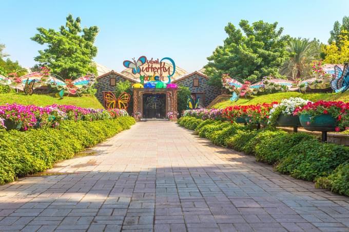 Entry to Dubai Butterfly Garden