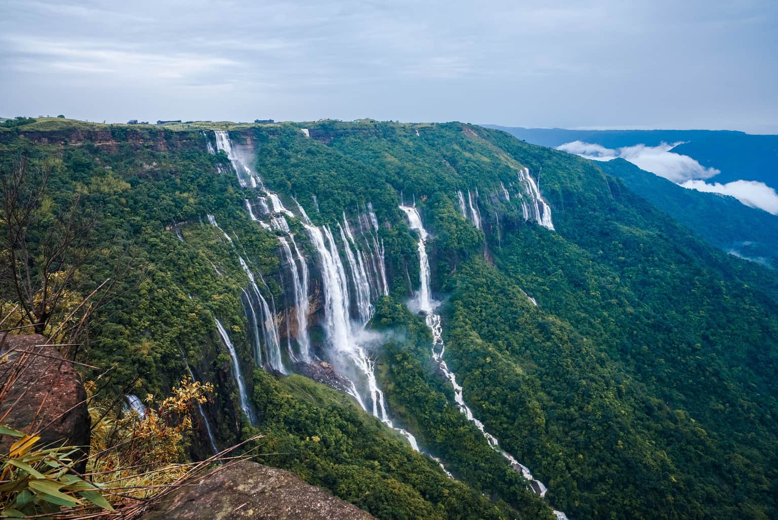 Seven Sisters Waterfalls, <em>Cherrapunji</em>