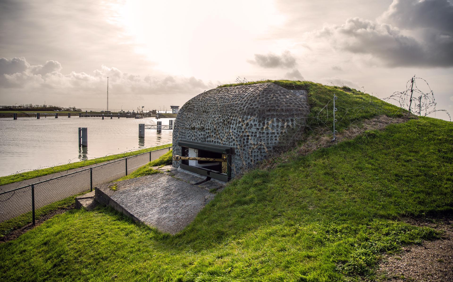 See the historic bunkers used in the war