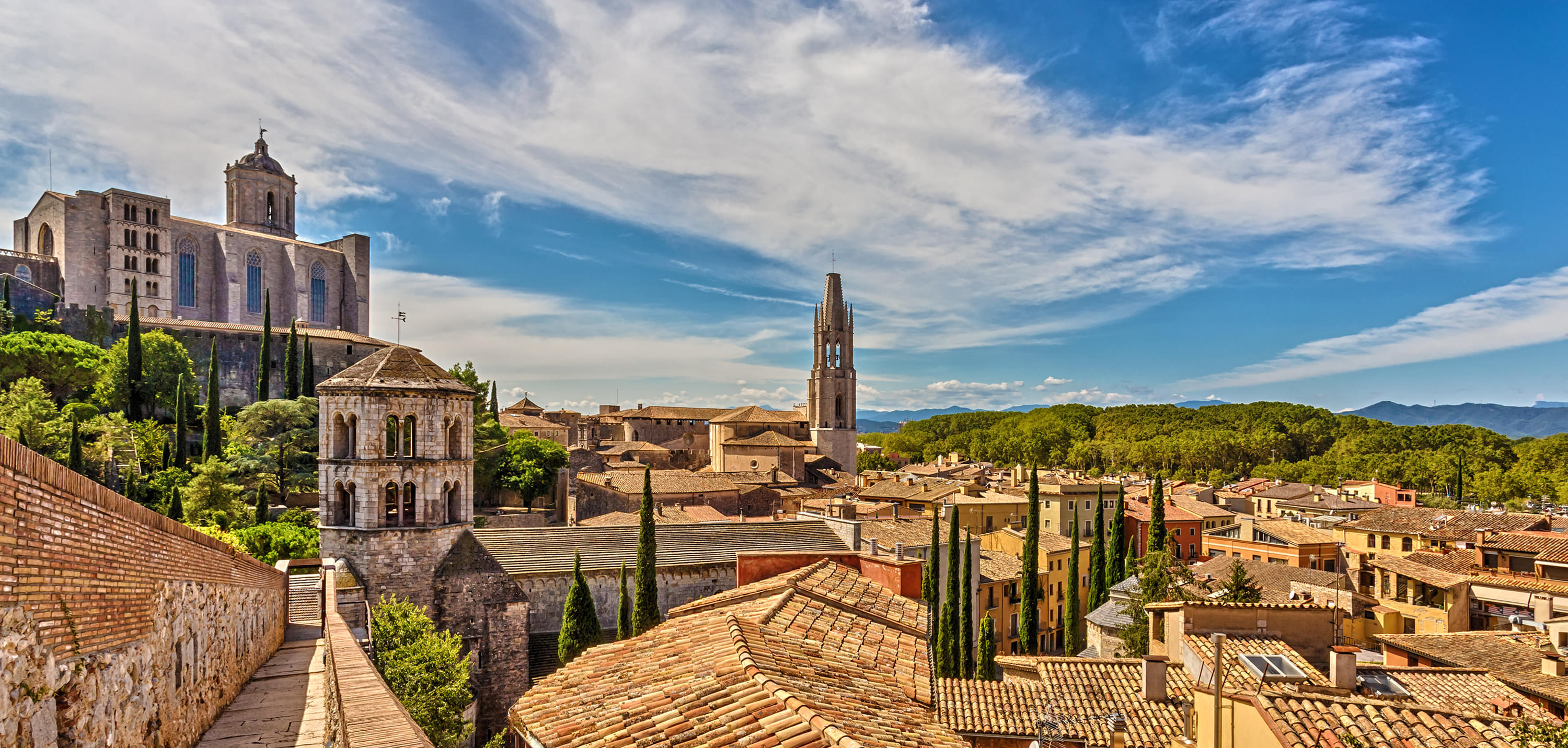Visit the famous city of Girona and fall in love with its ancient architecture