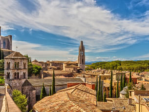 Visit the famous city of Girona and fall in love with its ancient architecture