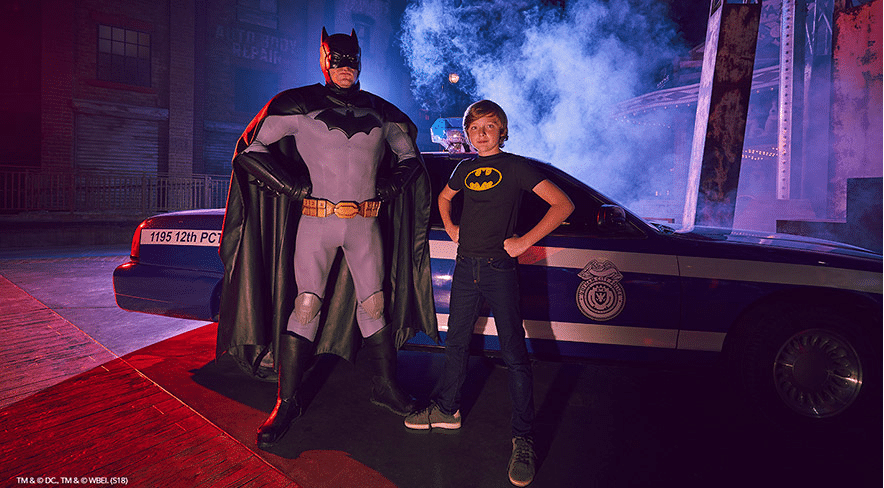 Click pictures with the protector of Gotham 