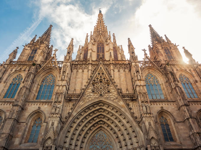 cathedral of barcelona spain