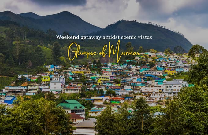 3 Days Munnar Tour Package from Cochin