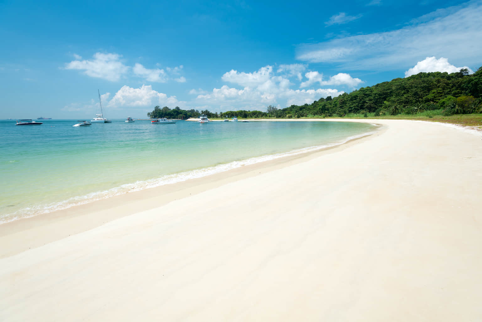 Take a stroll by the beach