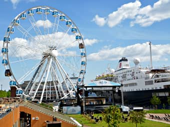 Have a fun-filled family experience at Finland's largest Ferris wheel