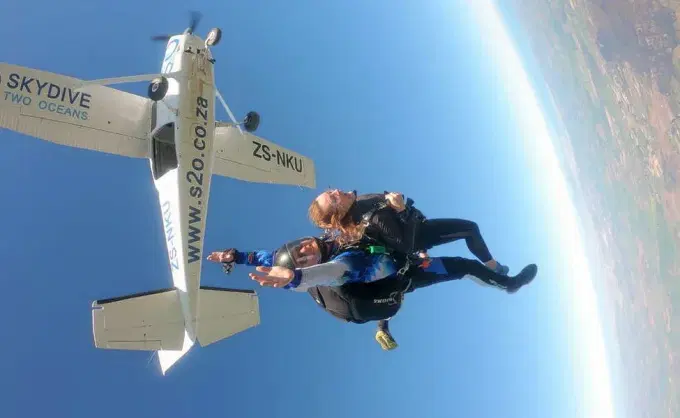 Skydiving in Cape Town