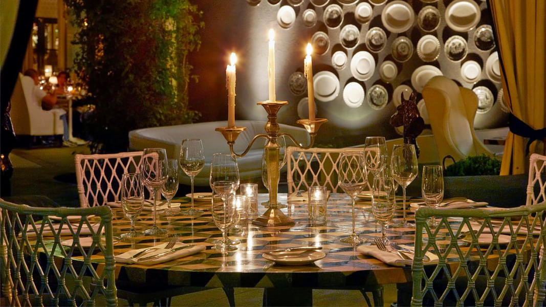 Candle Light Dinner At Park Hotel Image
