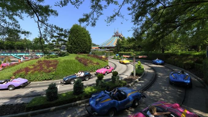 Autopia at Disneyland Paris