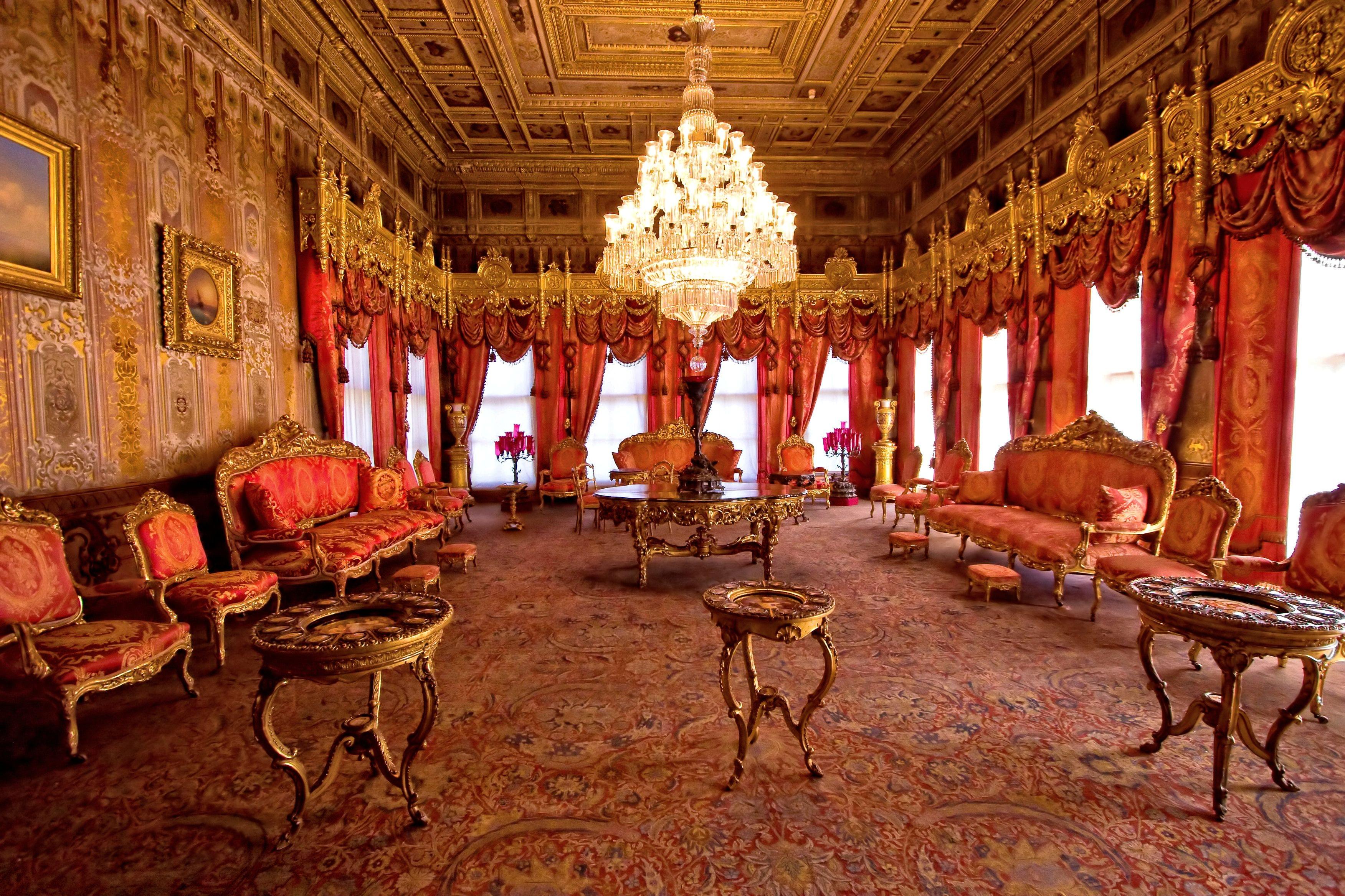Inside Dolmabahce Palace