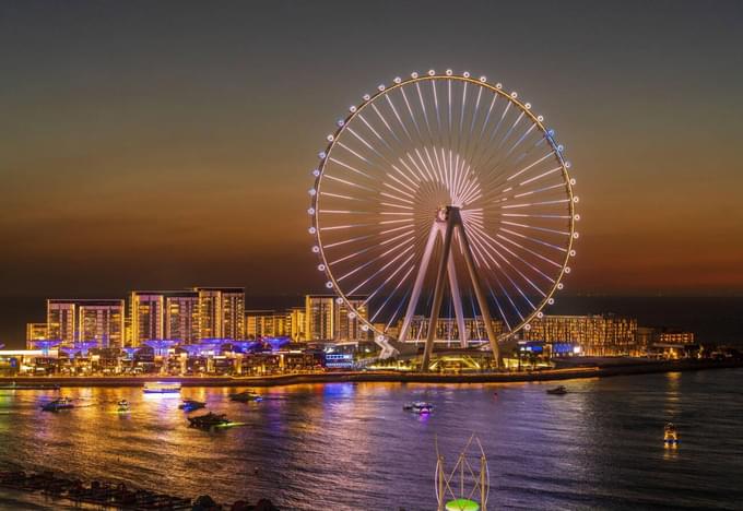 Ain Dubai Lighting
