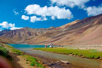 Chandrataal Lake Camping
