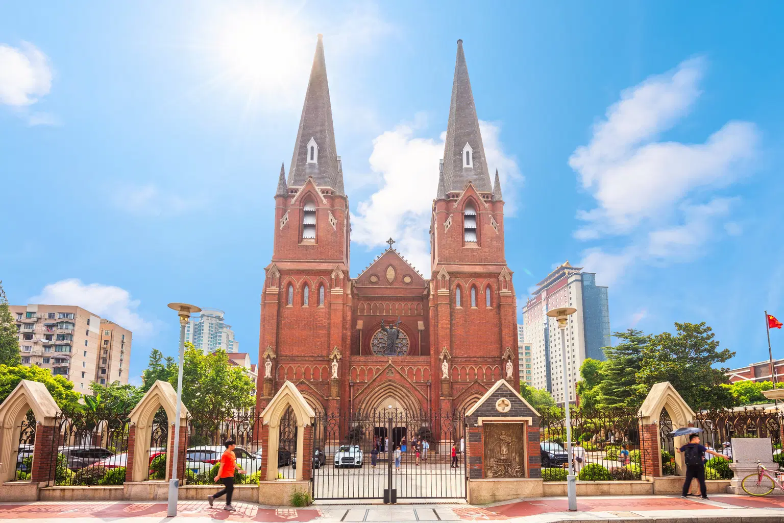 Xujiahui Cathedral And The Sheshan Basilica