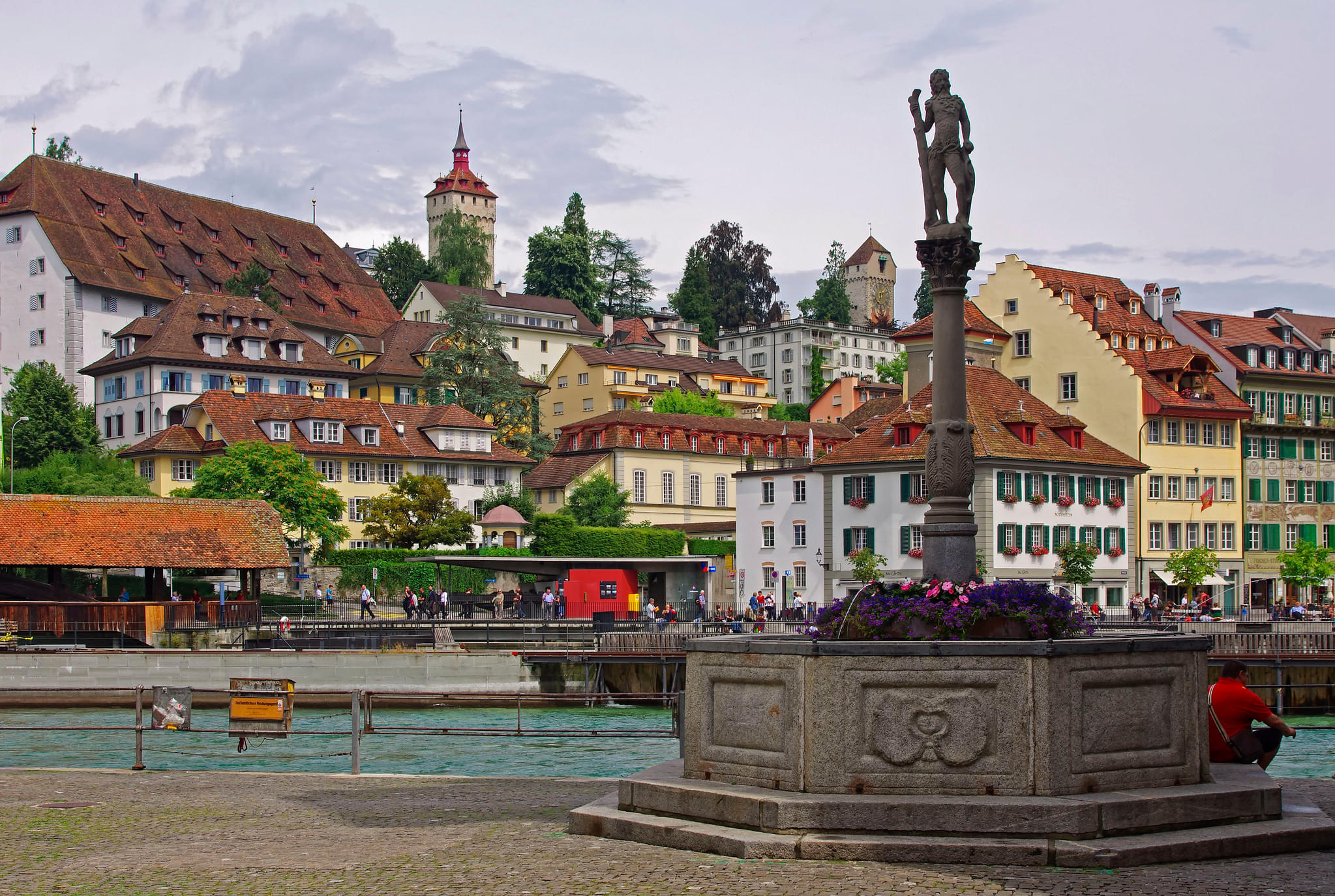 Old Town Lucerne Overview