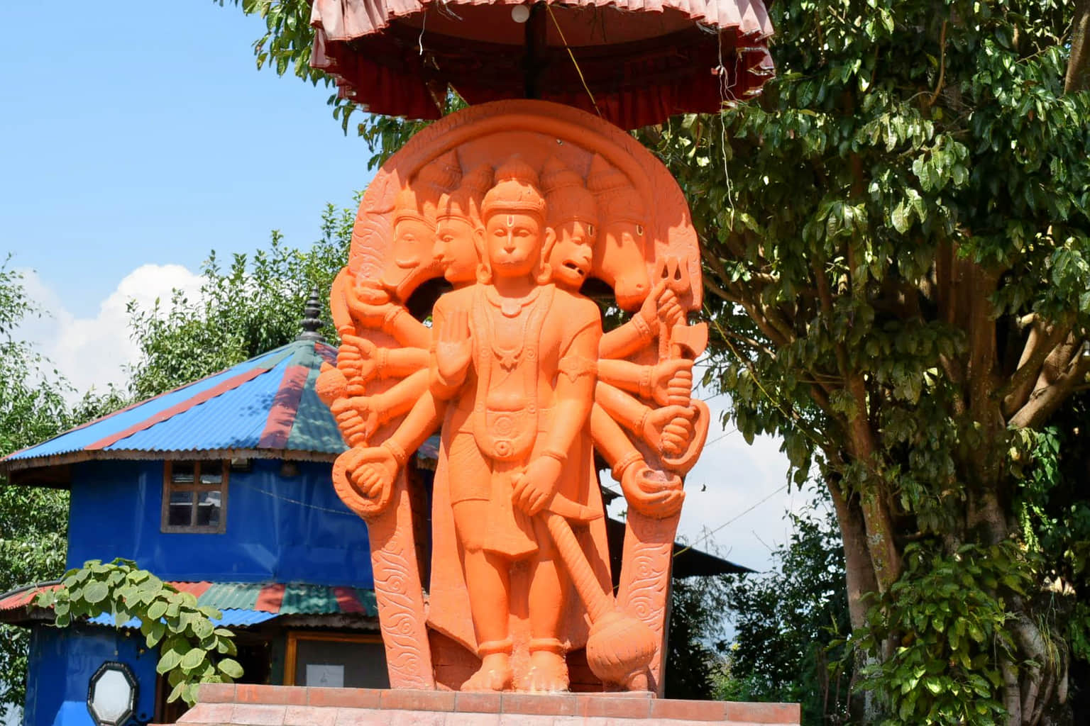 Five Faced Hanuman Temple, <em>Rameswaram</em>