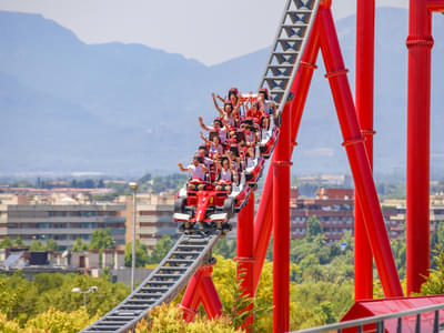 Experience an exhilarating high from over 37 rides