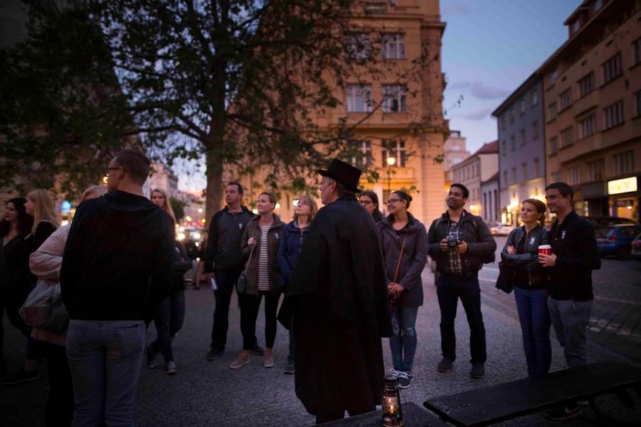 Walking Ghost Tour in Prague with Guide Image