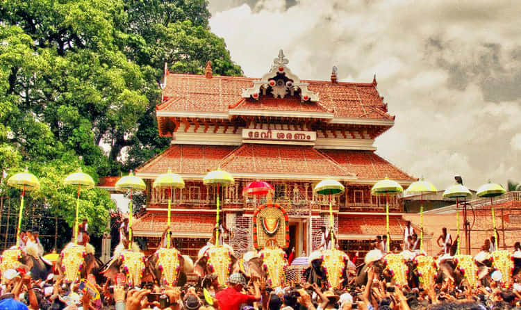 Paramekkavu Bhagavathy Temple, <em>Thrissur</em>