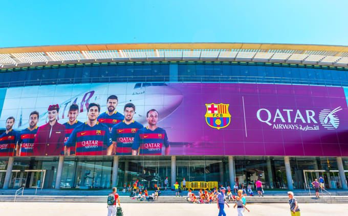 Rules to foillow at Barcelona camp stadium