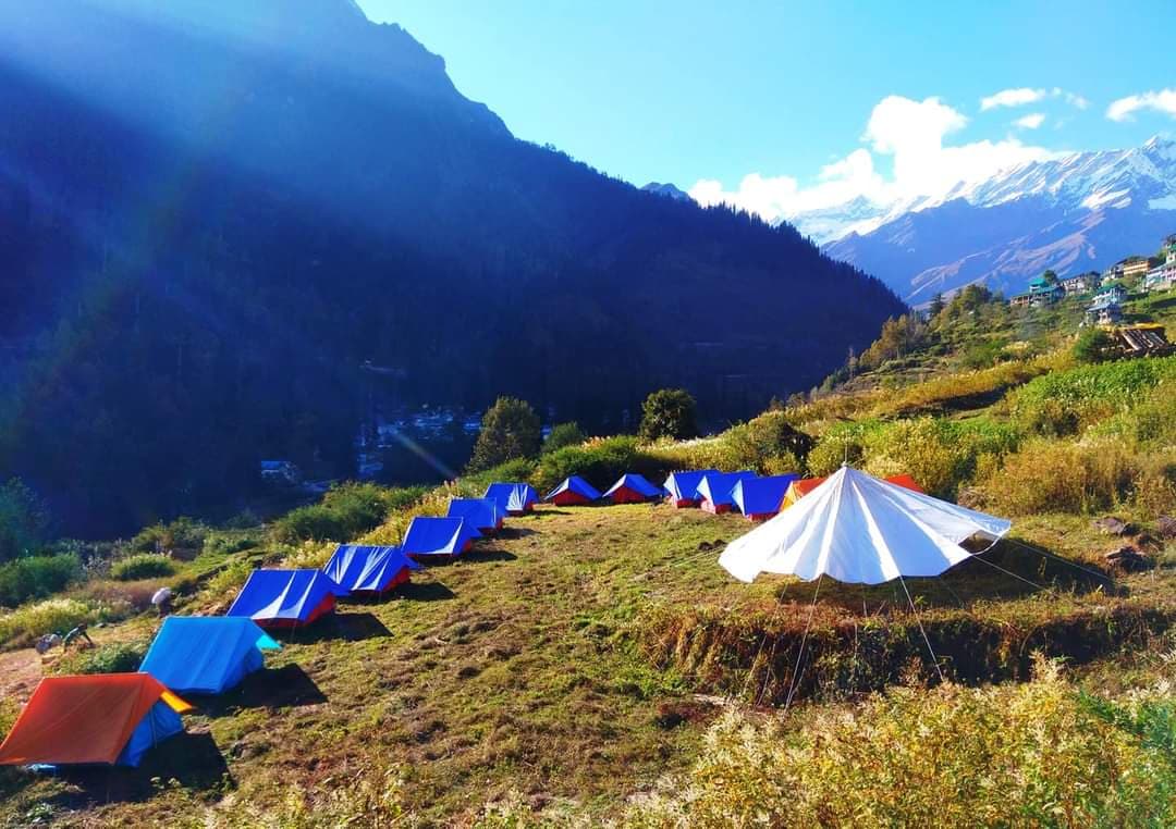 Camping In Solang Valley Manali #5
