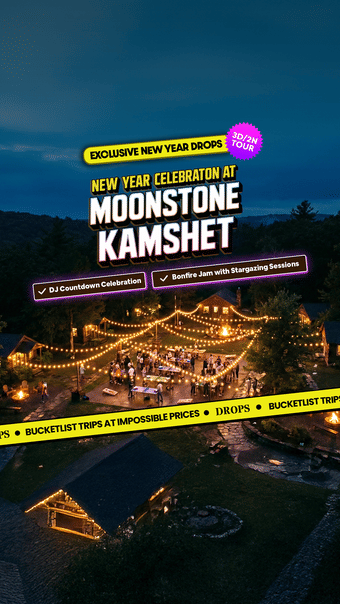 Lonavala Exclusive New Year Party at Moonstone Hammock, Kamshet