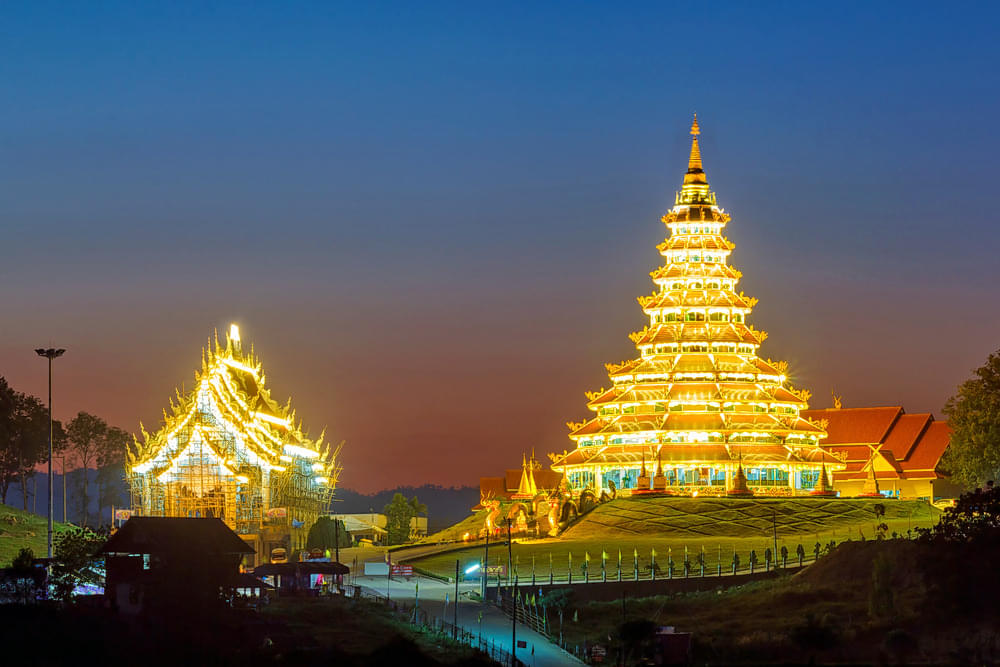 Wat Huai Pla Kung Overview