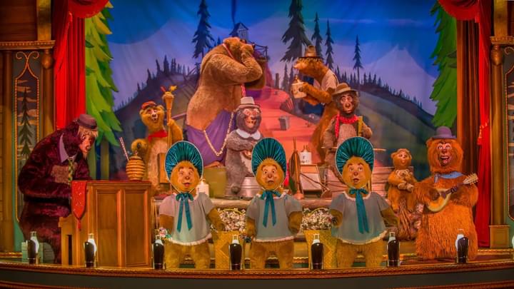 Country Bear Jamboree Walt Disney World Magic Kingdom Tickets
