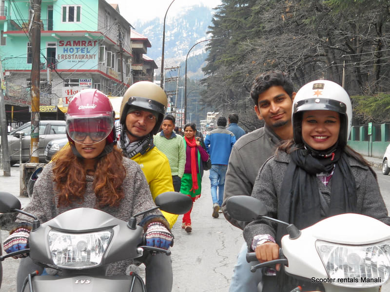 Scooty On Rent In Manali Image