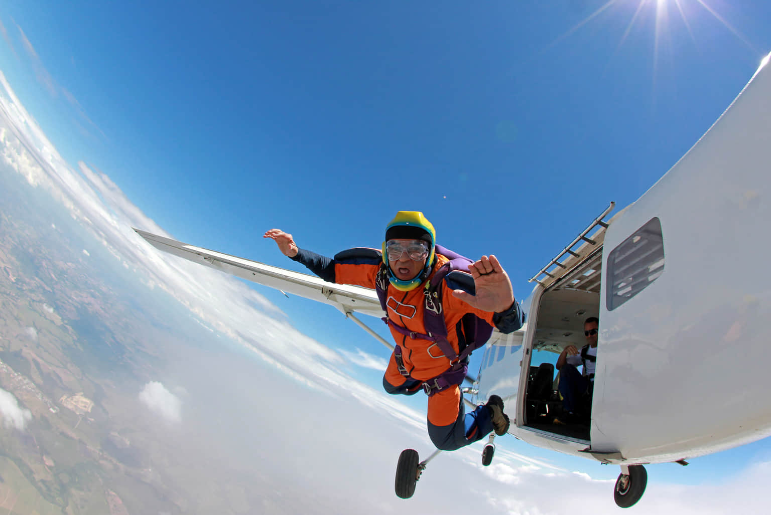 Skydiving