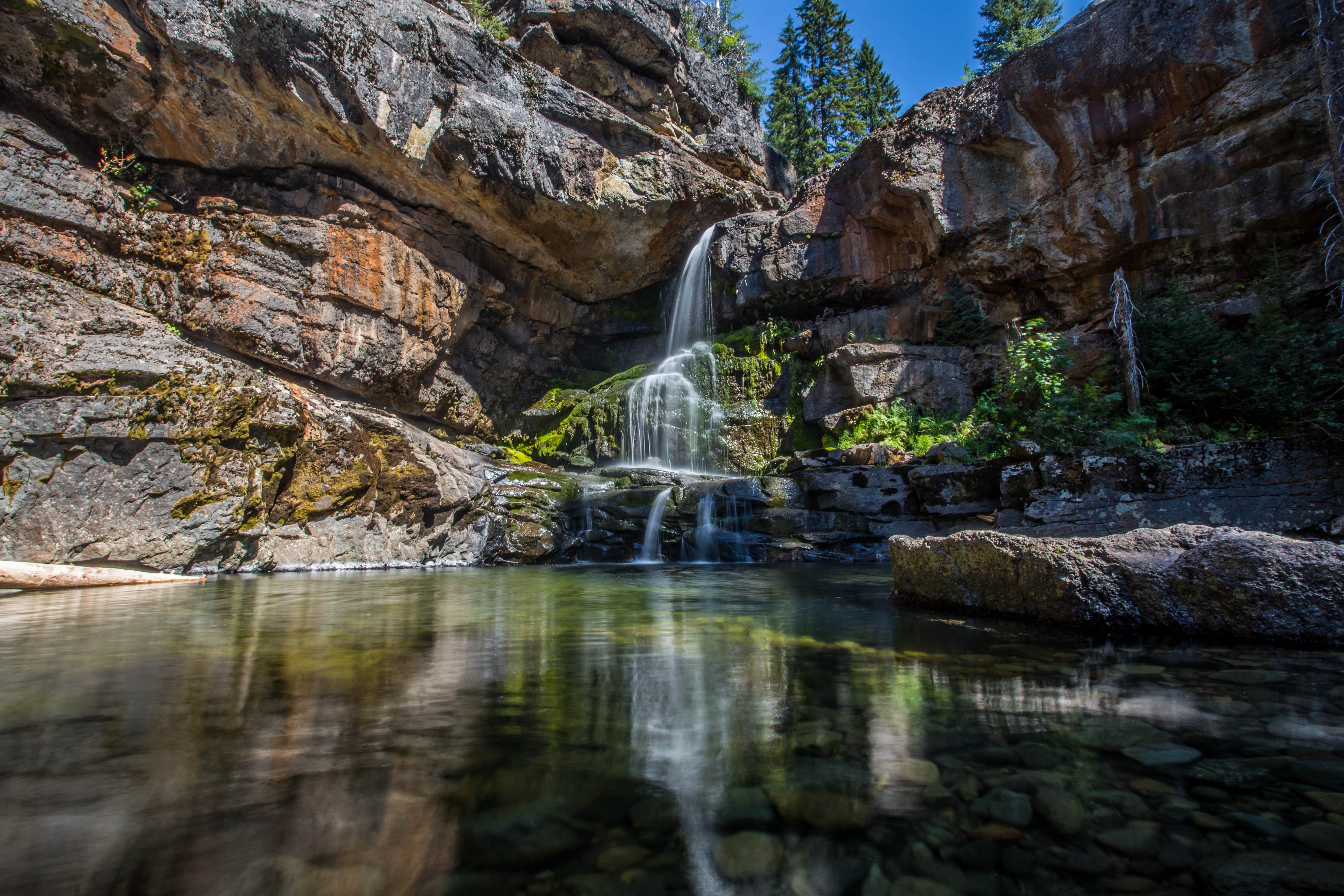 Spread Eagle Falls