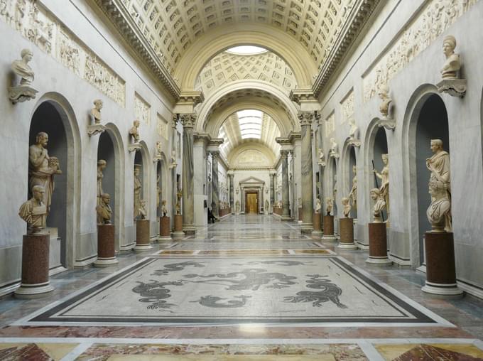 Entrance To Vatican Museum