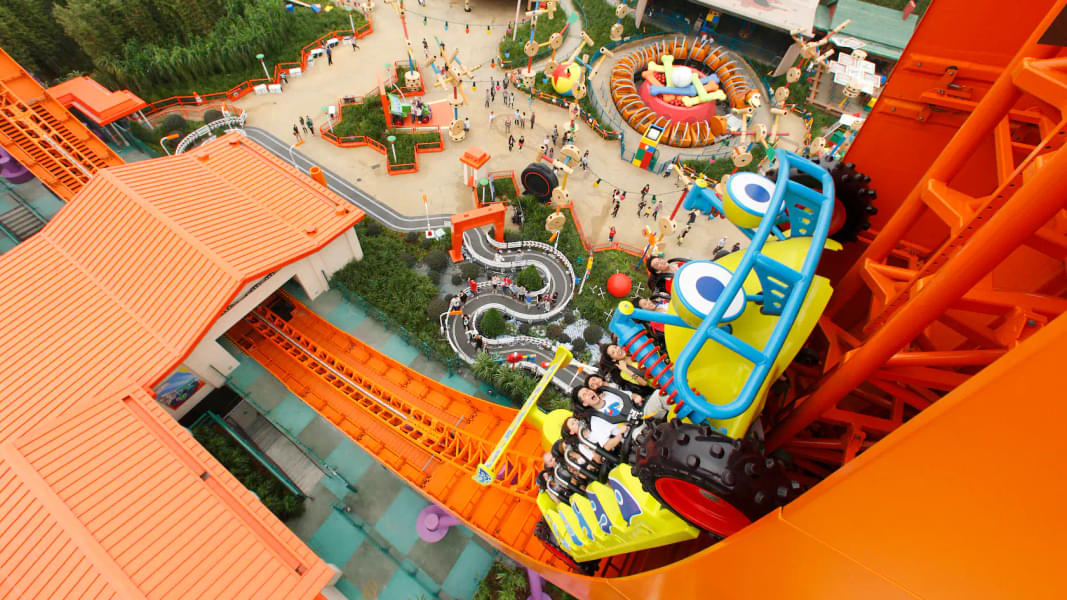 RC Racer roller coaster
