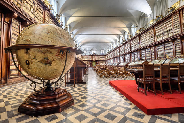 Vatican Library in Vatican Museums