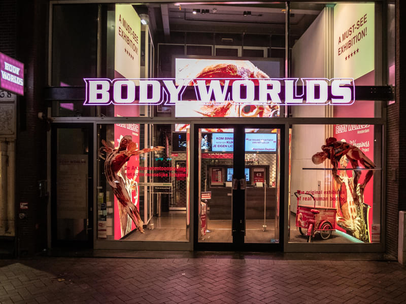 Welcome to Body Worlds in Amsterdam