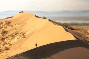 Trip to Singing Dunes, Kazakhstan