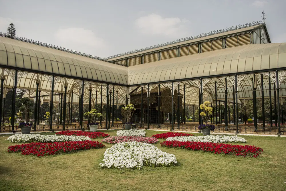 Flower show at Lalbagh Botanical Garden
