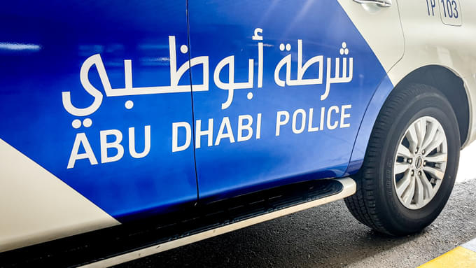 Abu Dhabi Police Car