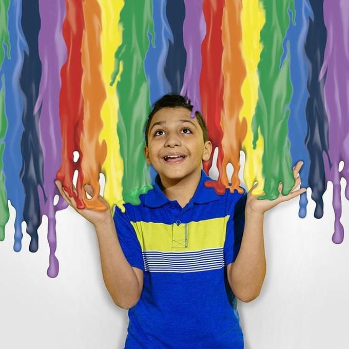 Rainbow Rain at Crayola Experience Orlando