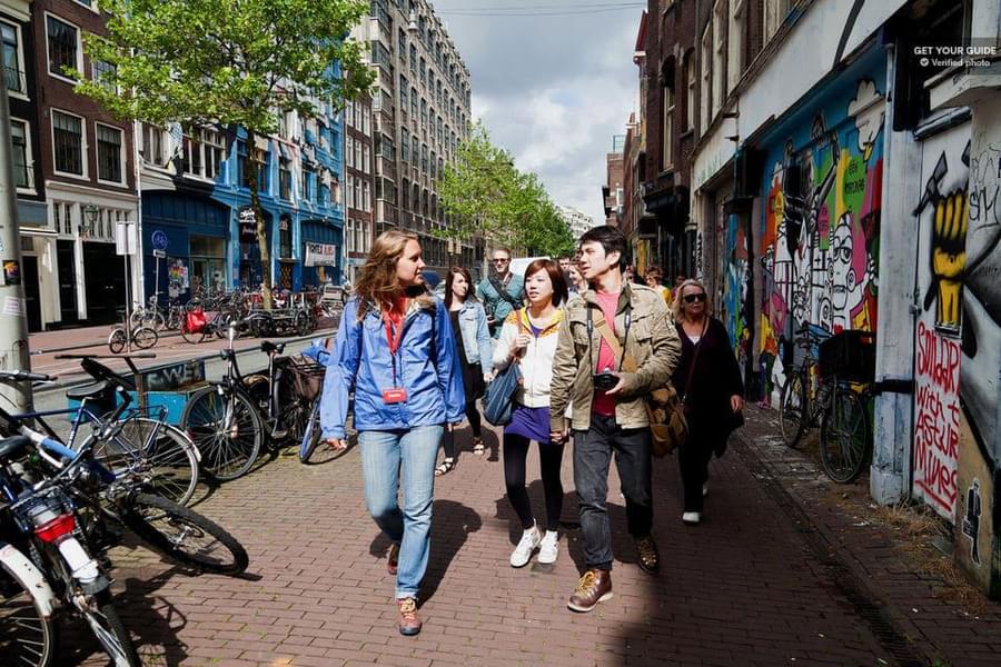 Go on a walking tour in Amsterdam