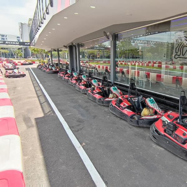 Gear up for the exciting go-kart activity